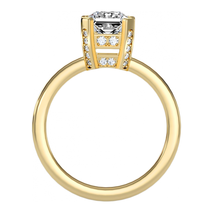 The Passionate Solitaire Ring In 925 Sterling Silver - Five