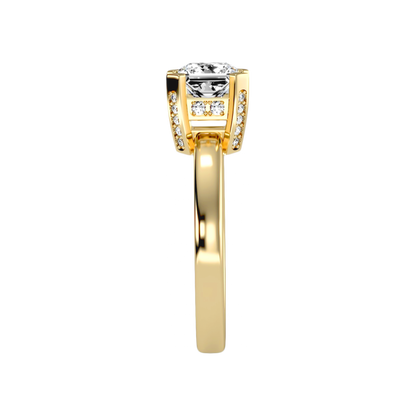 The Passionate Solitaire Ring In 925 Sterling Silver - Seven