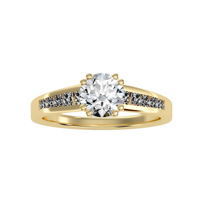 The Passionate Solitaire Ring In 925 Sterling Silver - Eight