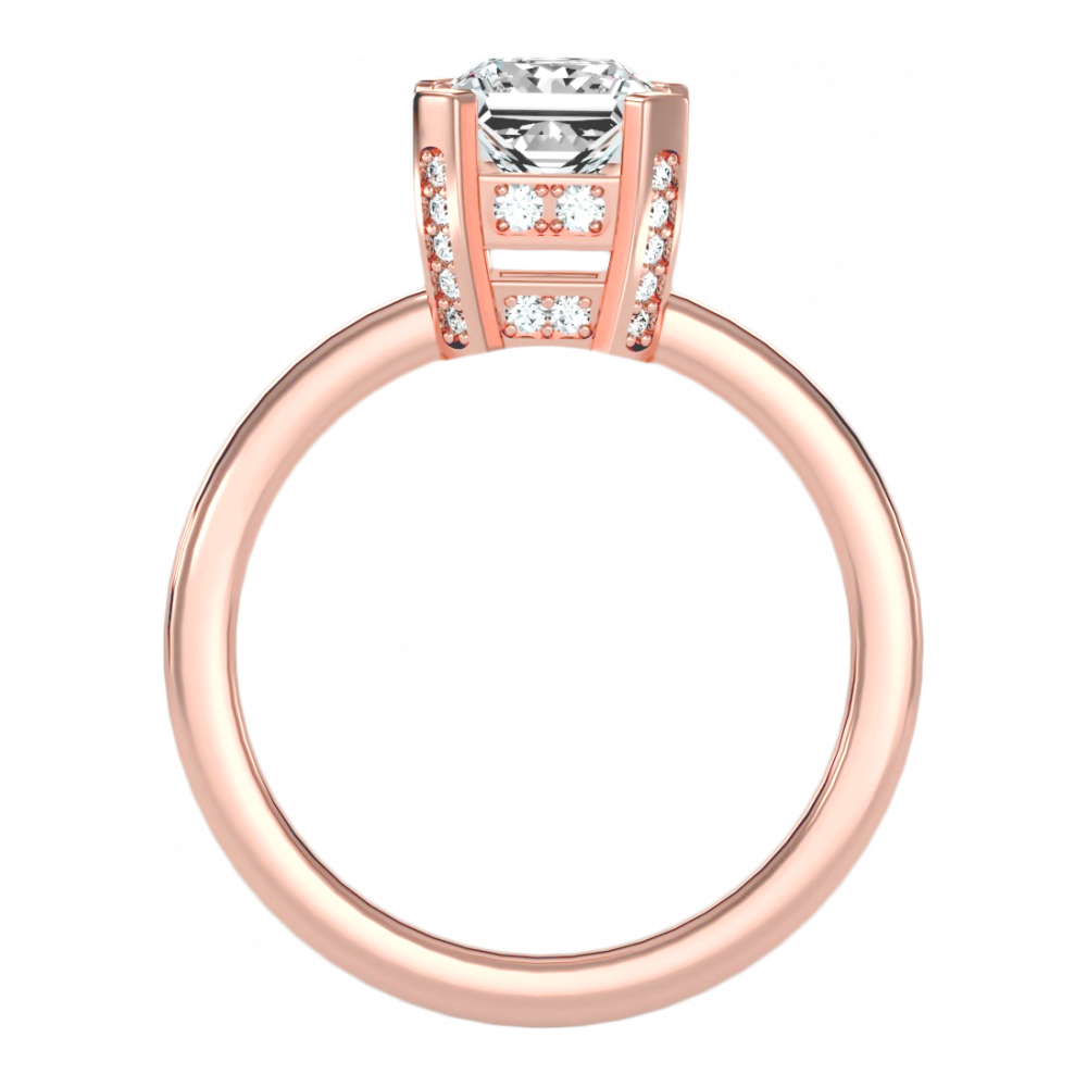 The Passionate Solitaire Ring In 925 Sterling Silver - Nine
