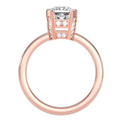 The Passionate Solitaire Ring In 925 Sterling Silver - Nine