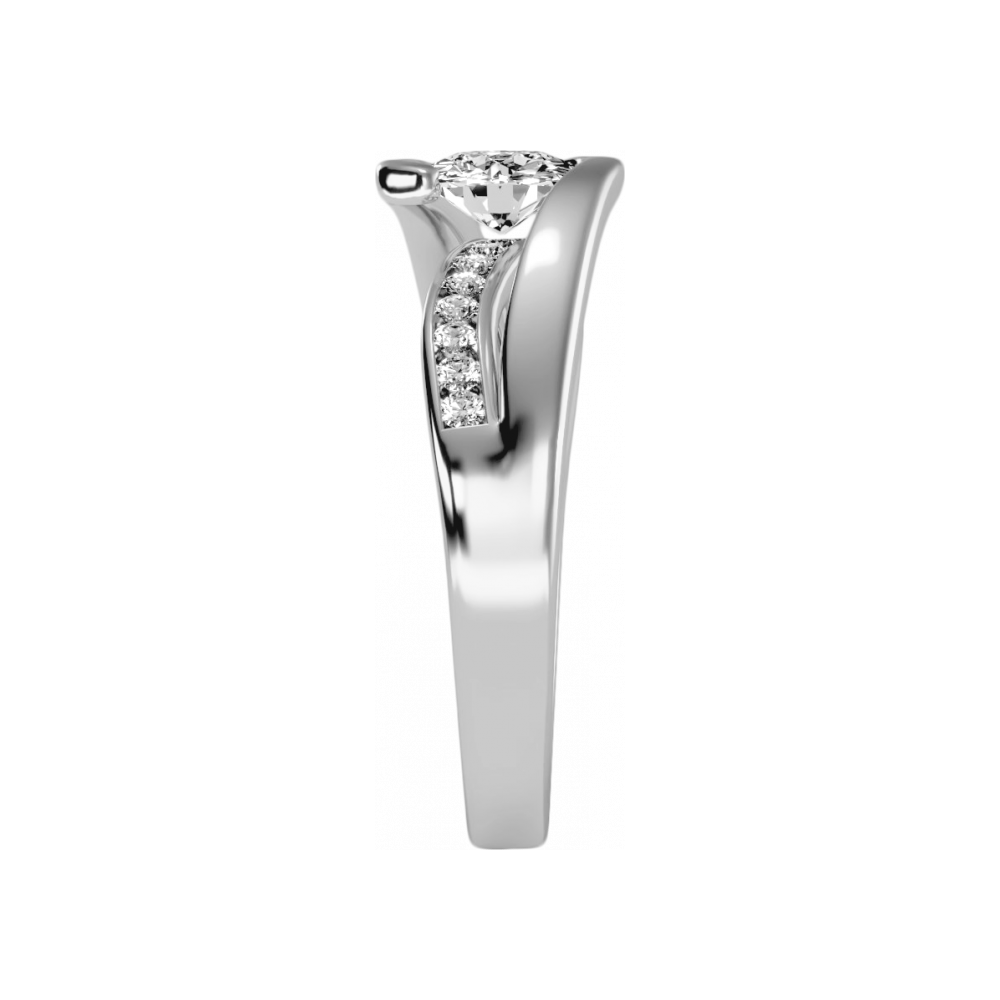 The Perfect Engagement Ring In 925 Sterling Silver - Three