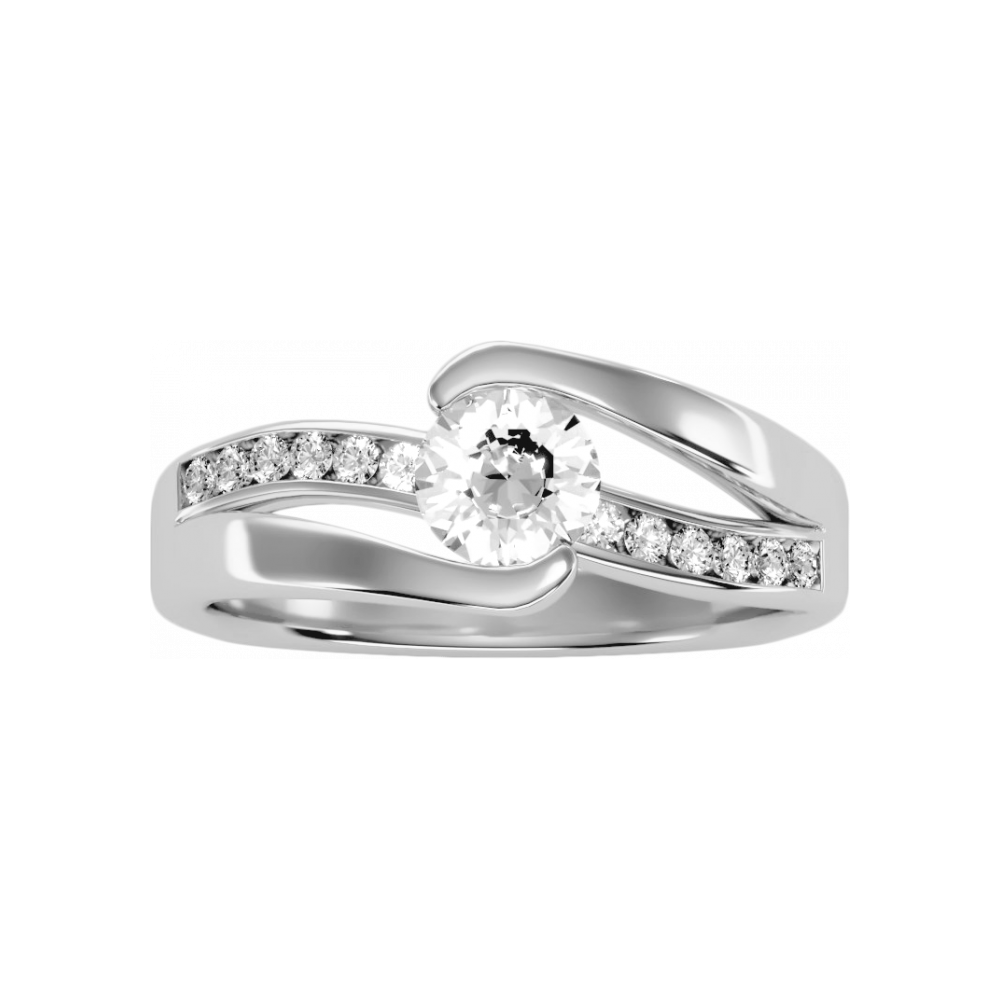 The Perfect Engagement Ring In 925 Sterling Silver - Four