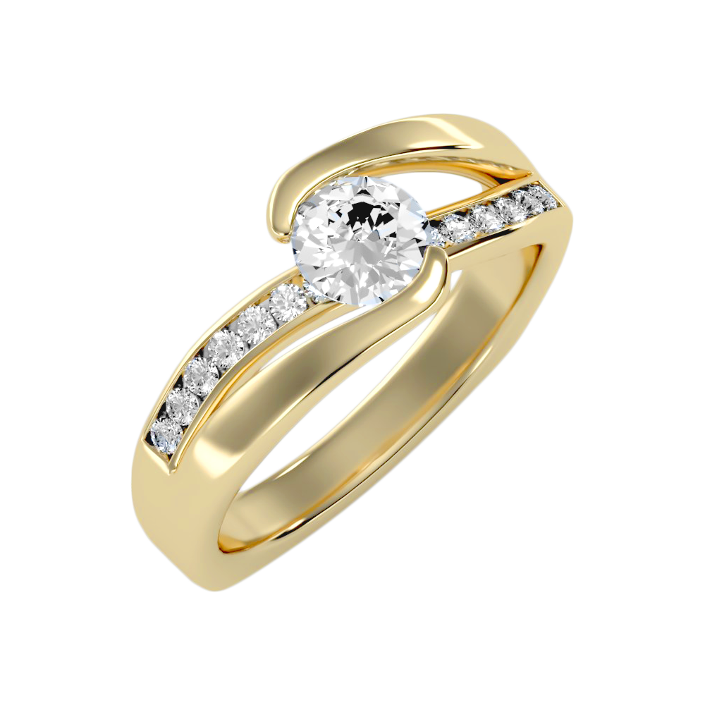 The Perfect Engagement Ring In 925 Sterling Silver - Six