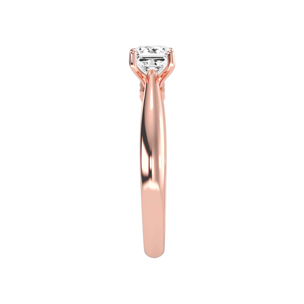 The Pure Single Stone Ring - Eleven