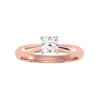 The Pure Single Stone Ring - Twelve