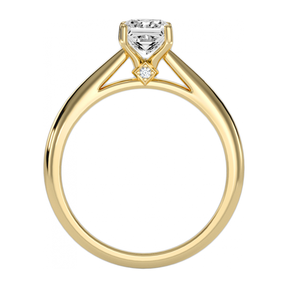The Pure Single Stone Ring - Five