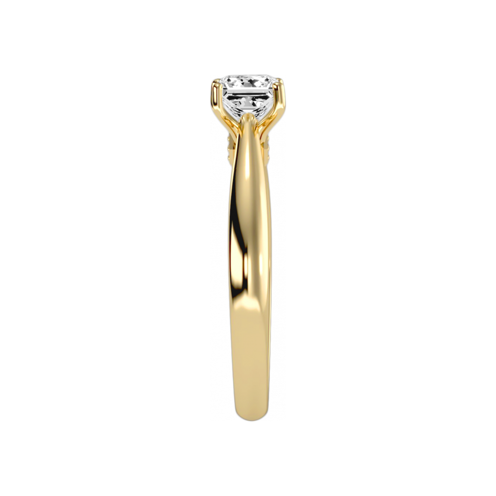 The Pure Single Stone Ring - Seven