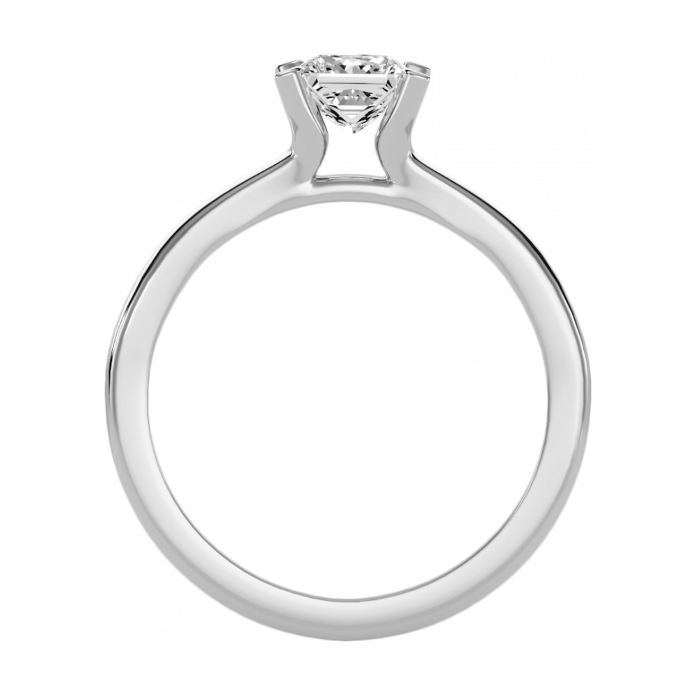 The Radiant Solitaire Ring - One