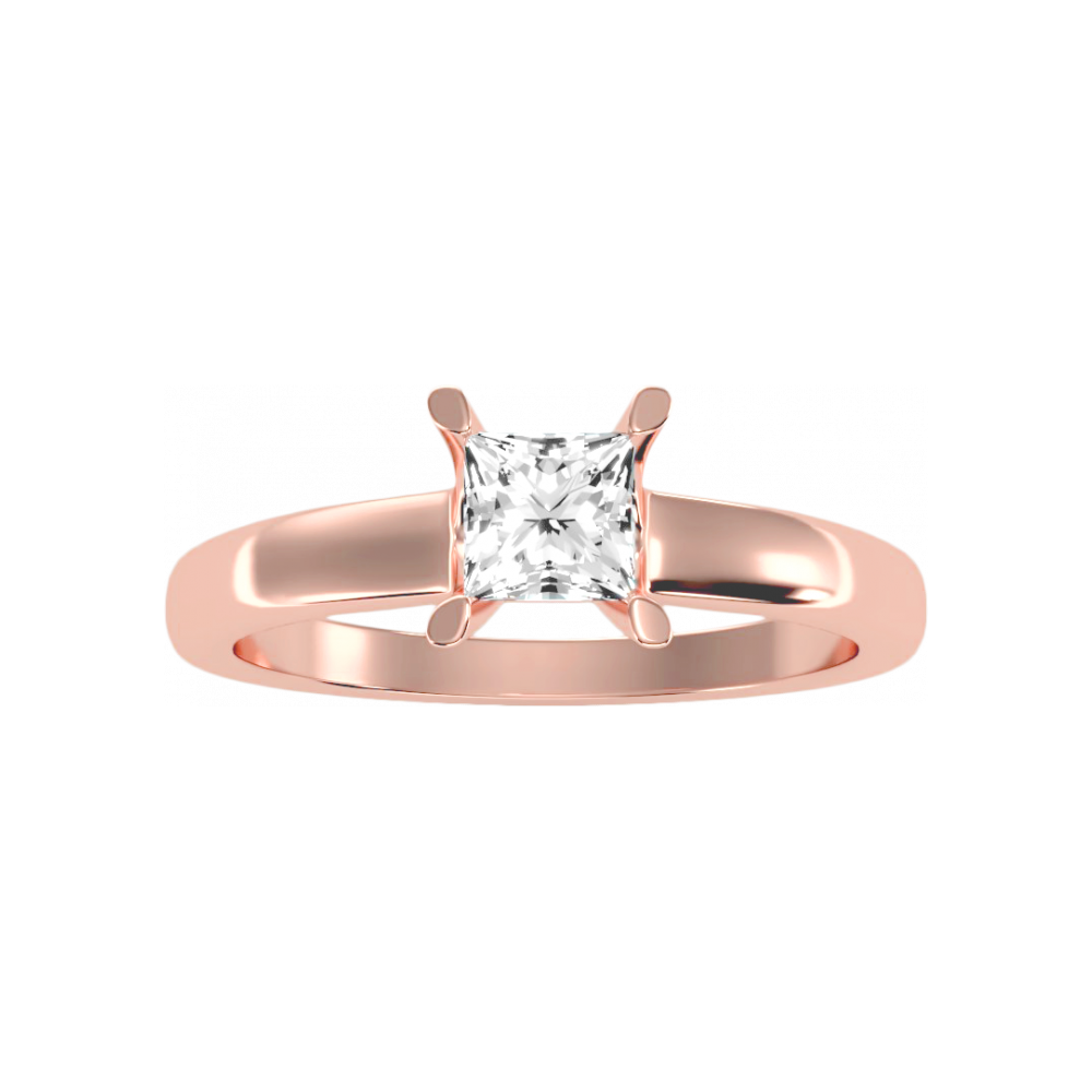 The Radiant Solitaire Ring - Twelve