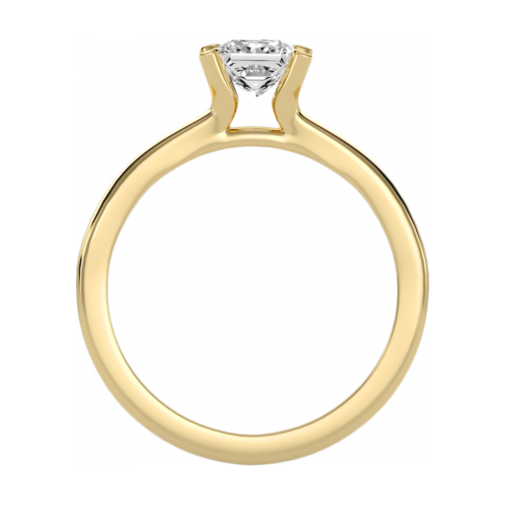 The Radiant Solitaire Ring - Five