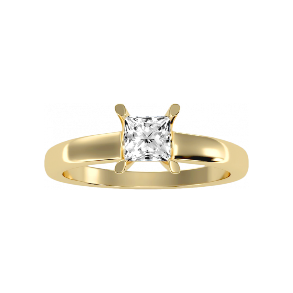 The Radiant Solitaire Ring - Eight