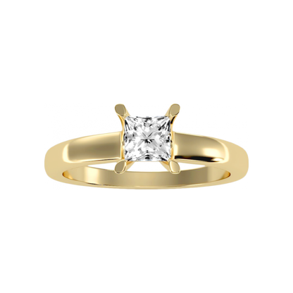 The Radiant Solitaire Ring - Eight