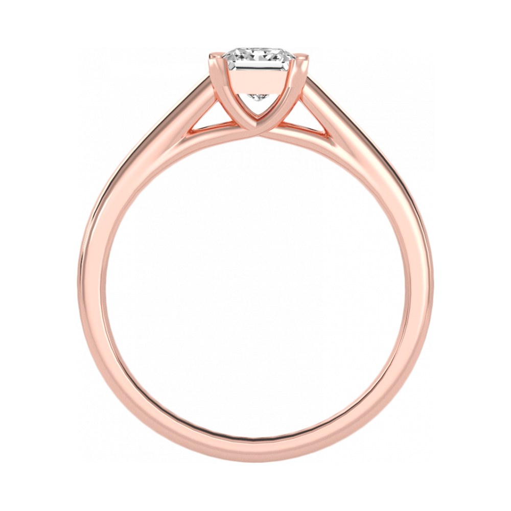 The Selfless Solitaire Ring In 925 Sterling Silver - Nine