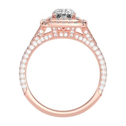The Special Solitaire Ring In 925 Sterling Silver - Nine