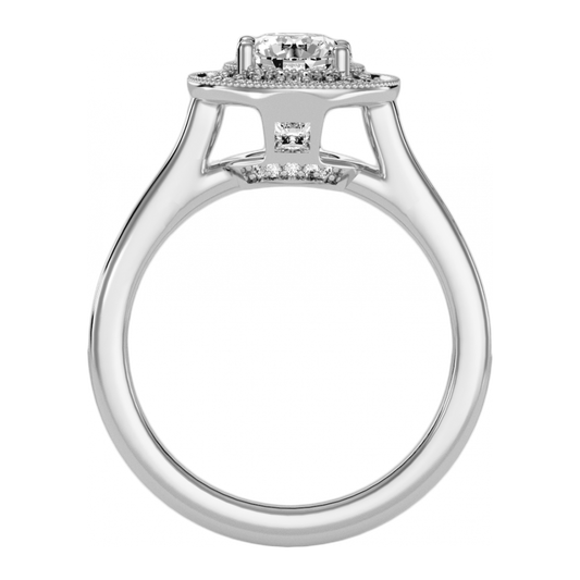 The Stunning Halo Ring - One