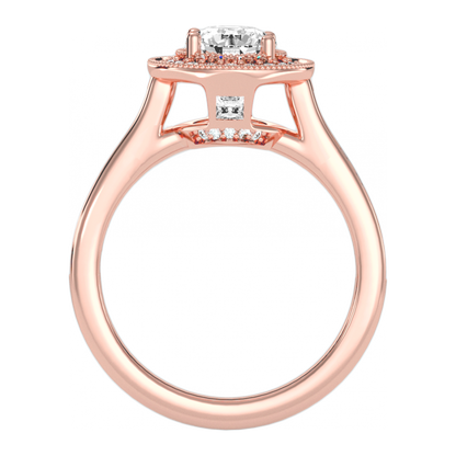 The Stunning Halo Ring - Nine