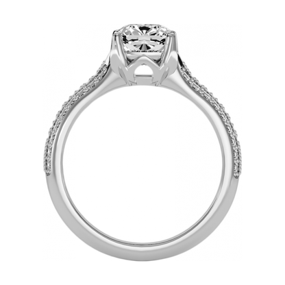 The Stunning Solitaire Ring In 925 Sterling Silver - One
