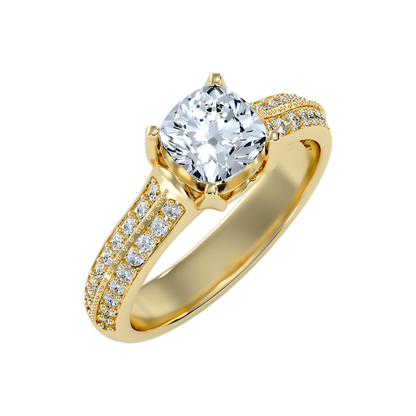 The Stunning Solitaire Ring In 925 Sterling Silver - Six