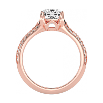 The Stunning Solitaire Ring In 925 Sterling Silver - Nine