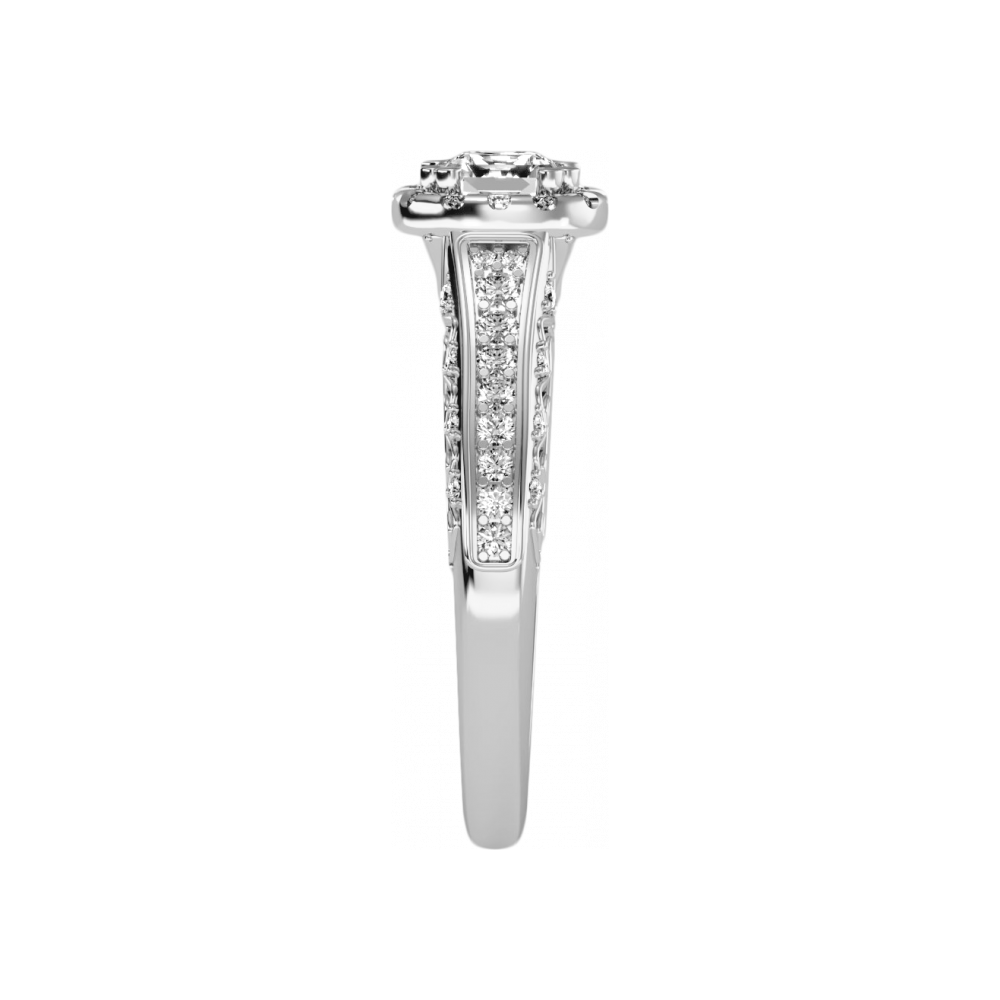 The Sweet Looking Halo Ring - Three