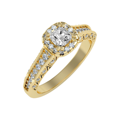 The Sweet Looking Halo Ring - Six