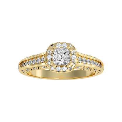 The Sweet Looking Halo Ring - Eight