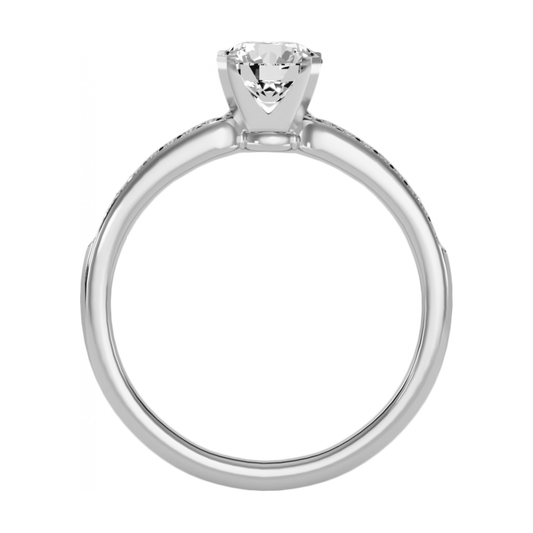The Sweet Looking Solitaire Ring - One
