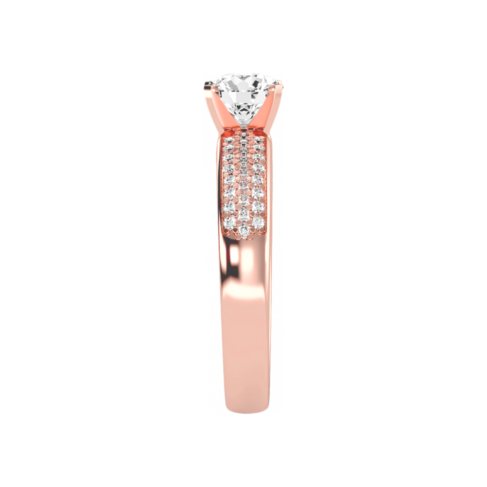The Sweet Looking Solitaire Ring - Eleven
