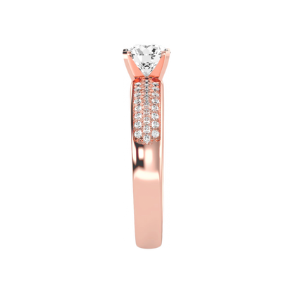 The Sweet Looking Solitaire Ring - Eleven