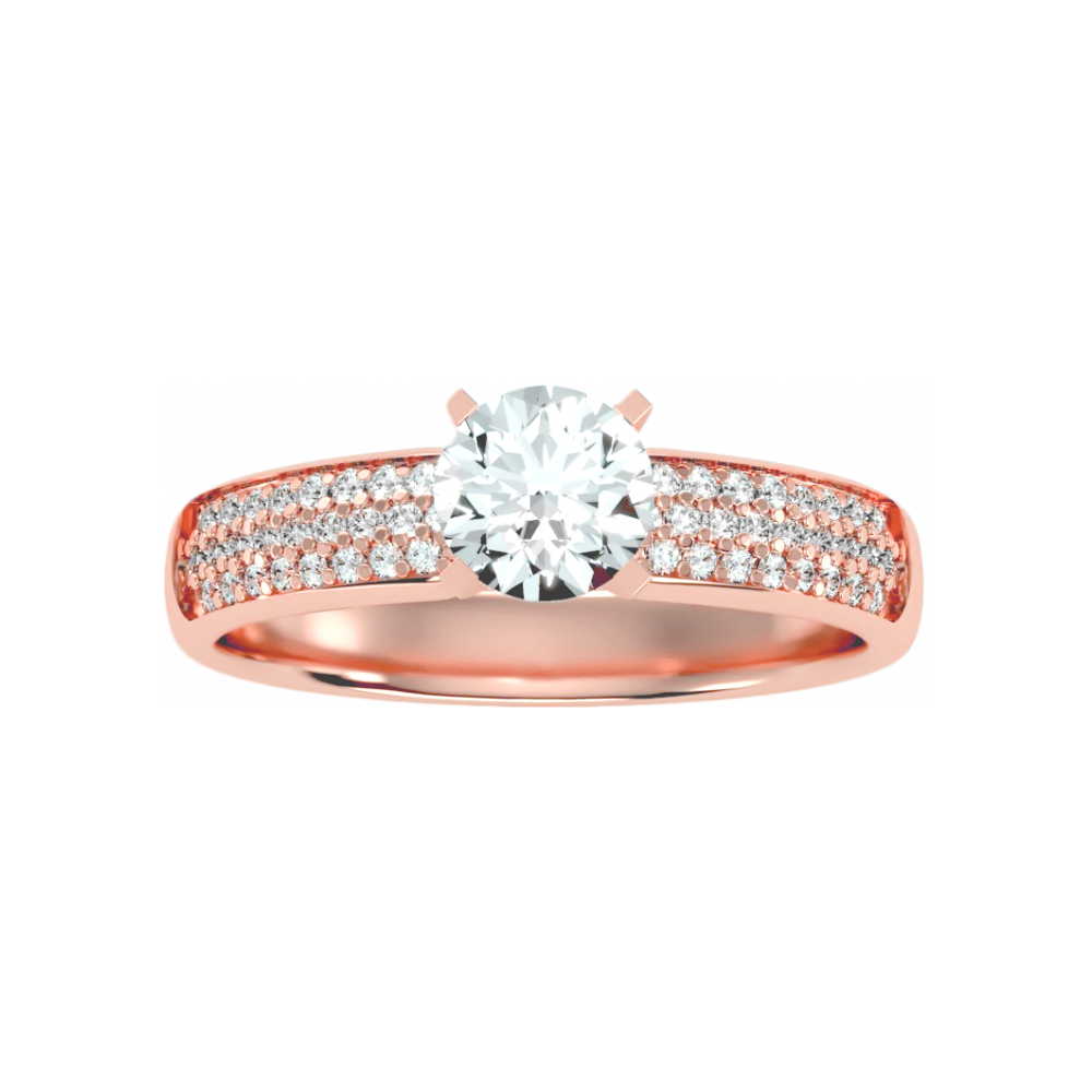 The Sweet Looking Solitaire Ring - Twelve