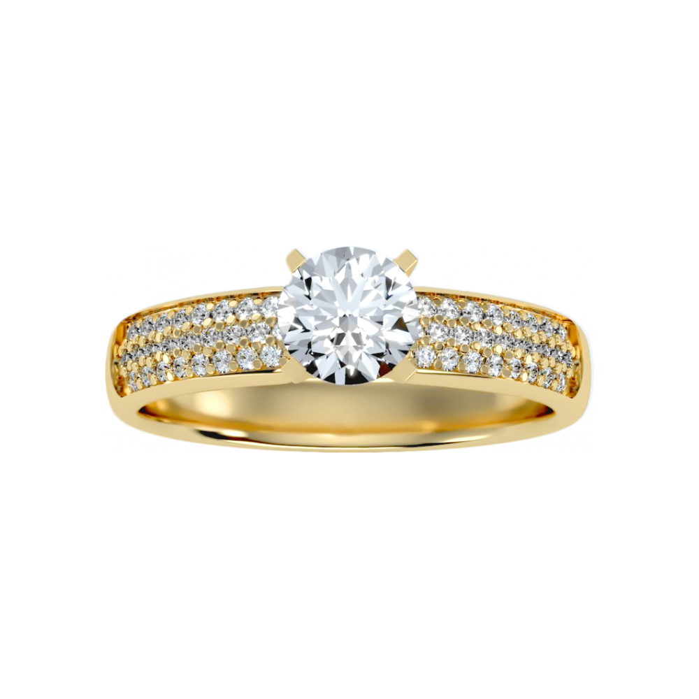 The Sweet Looking Solitaire Ring - Eight