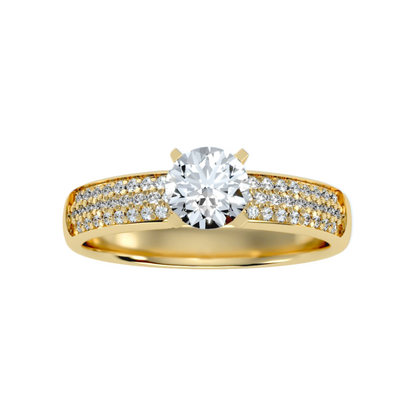 The Sweet Looking Solitaire Ring - Eight