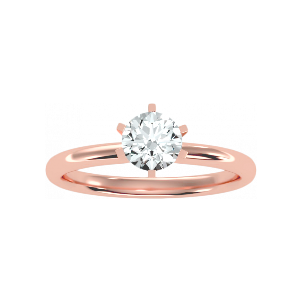 The Wonderful Single Stone Ring - Twelve