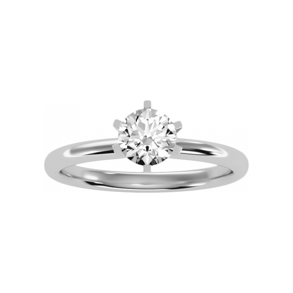 The Wonderful Single Stone Ring - Four