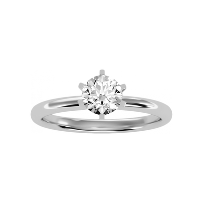 The Wonderful Single Stone Ring - Four