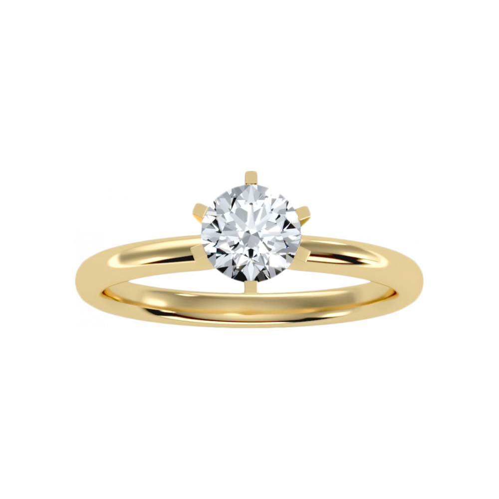 The Wonderful Single Stone Ring - Eight