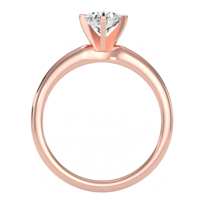 The Wonderful Single Stone Ring In 925 Sterling Silver - Nine