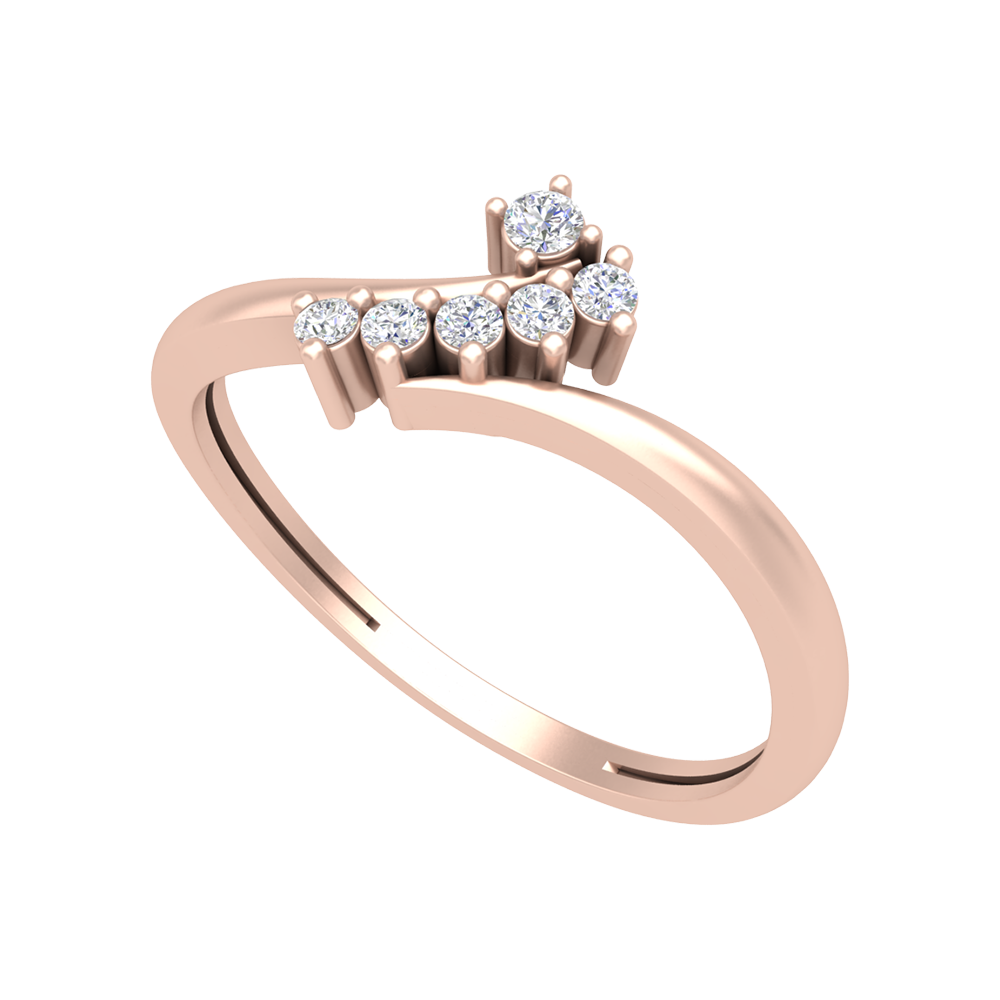 Tiara Diamond Ring - One