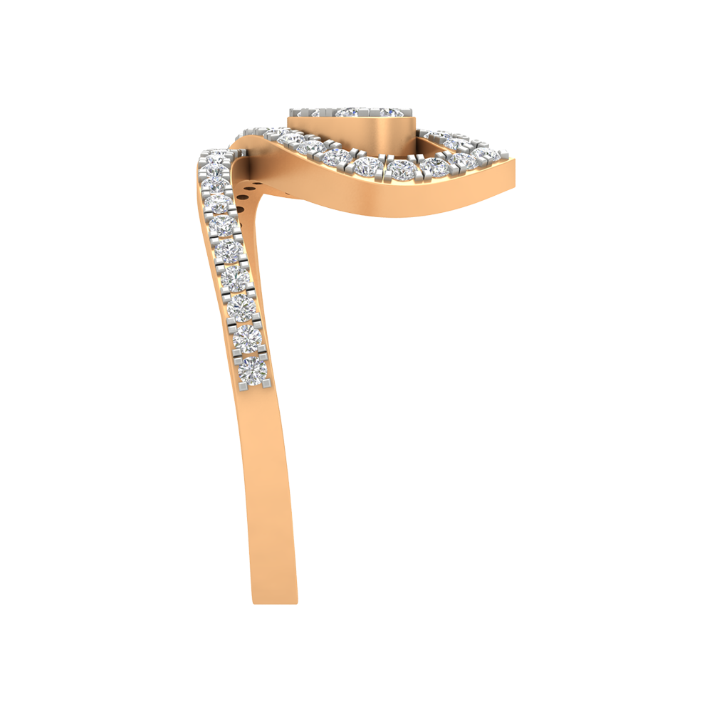 Tiara Two Finger Ring - Eleven