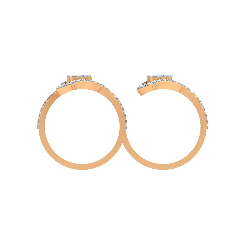Tiara Two Finger Ring - Twelve