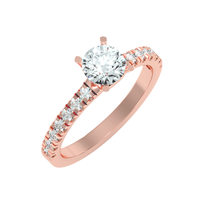 Times Solitaire Ring - One