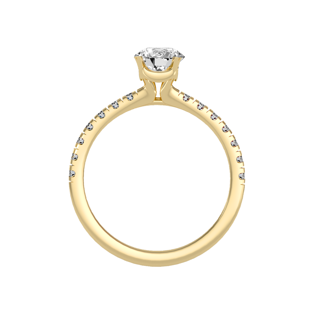 Times Solitaire Ring - Twelve