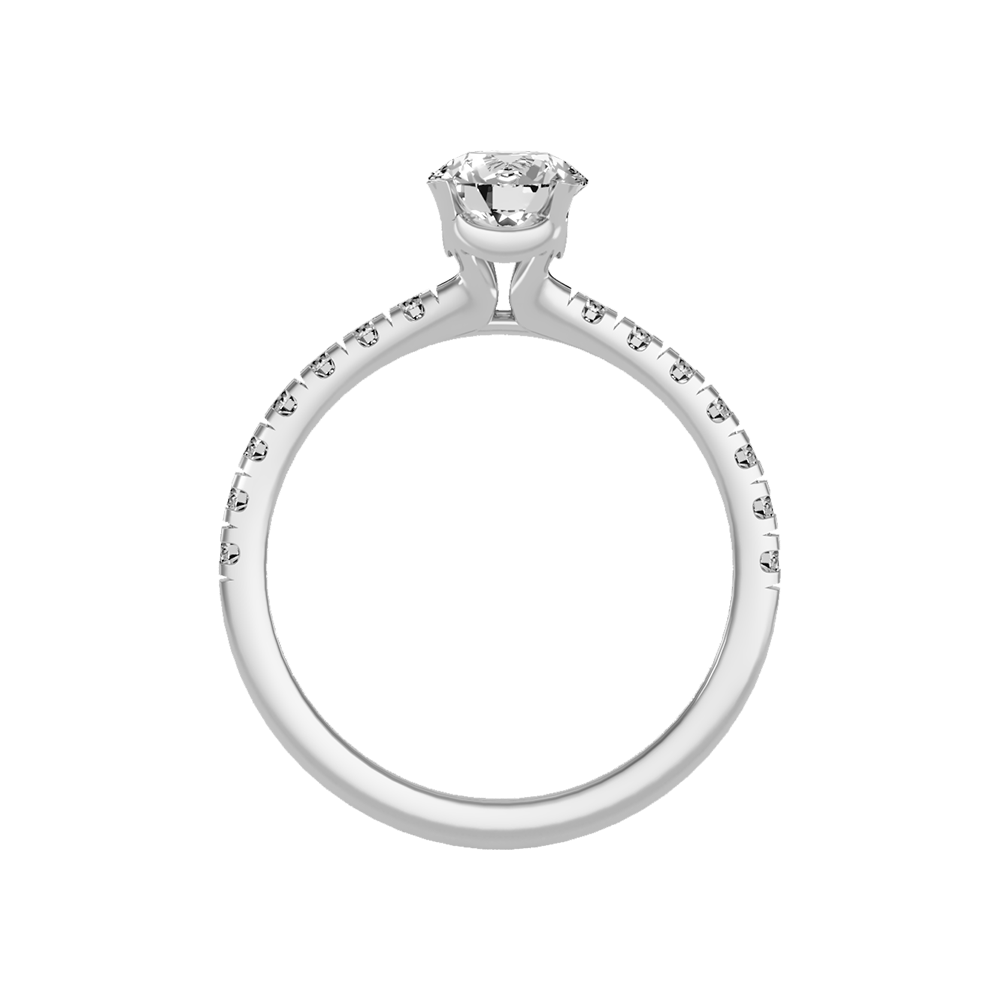 Times Solitaire Ring In 925 Sterling Silver - Eight