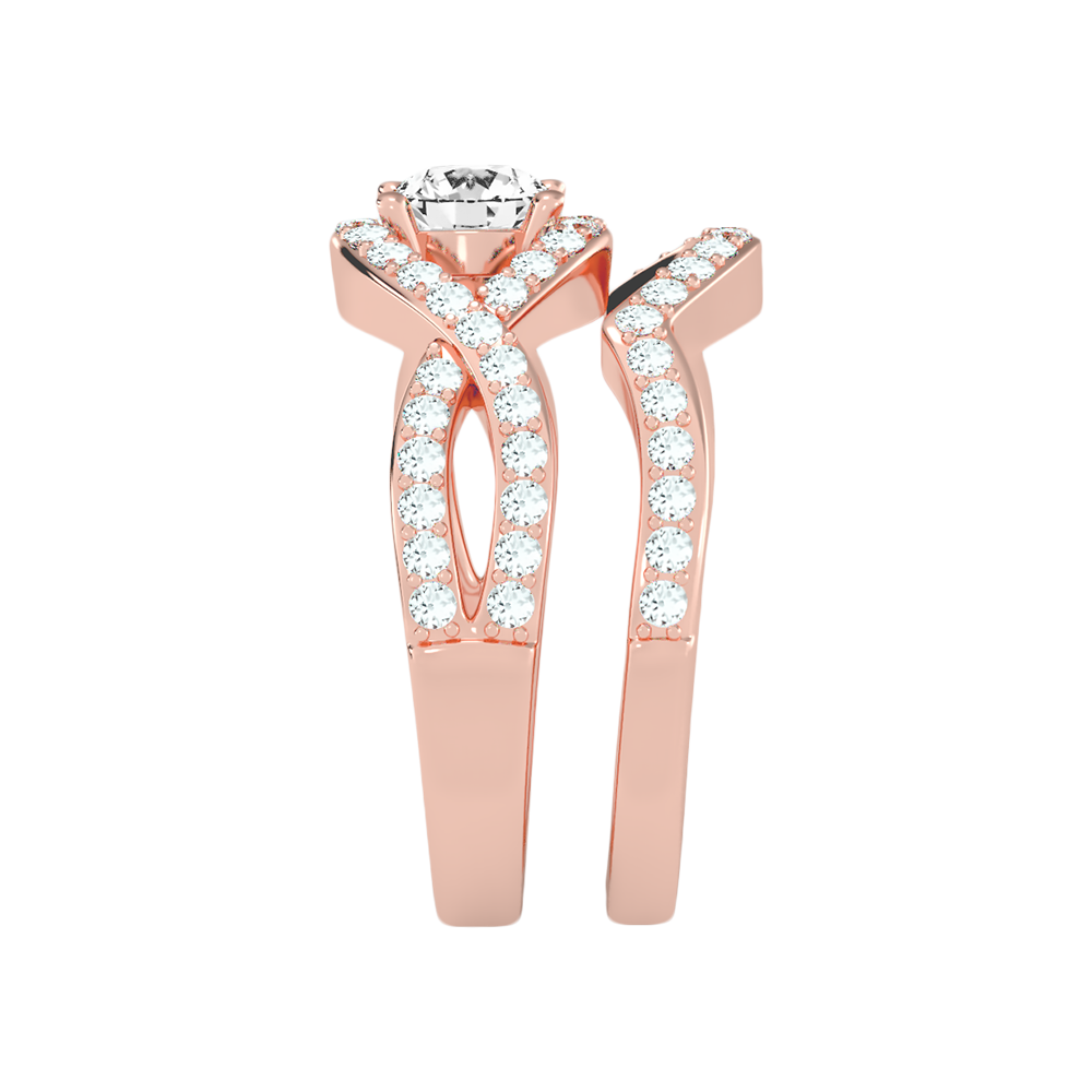 Tinkling Bridal Ring Set - Ten