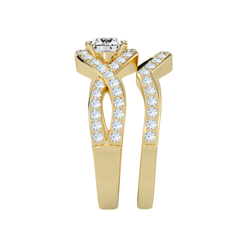 Tinkling Bridal Ring Set - Two