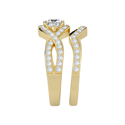 Tinkling Bridal Ring Set - Two
