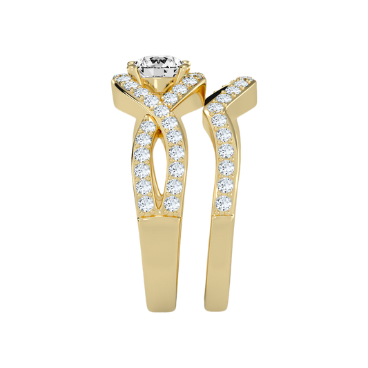Tinkling Bridal Ring Set - Two