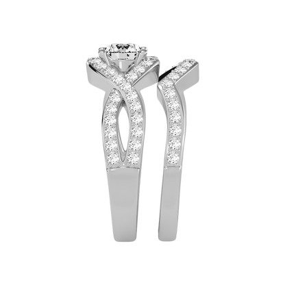 Tinkling Bridal Ring Set - Seven