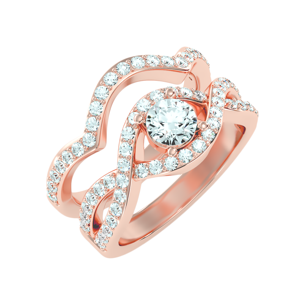 Tinkling Bridal Ring Set - Nine